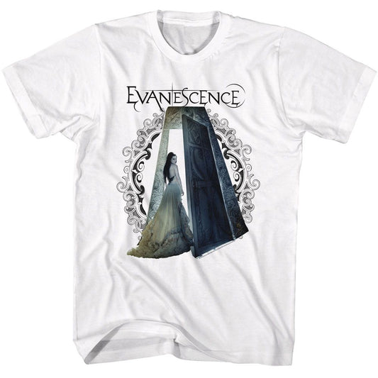 Evanescence - Mausoleum Angel - American Classics - Solid White Adult Short Sleeve T-Shirt