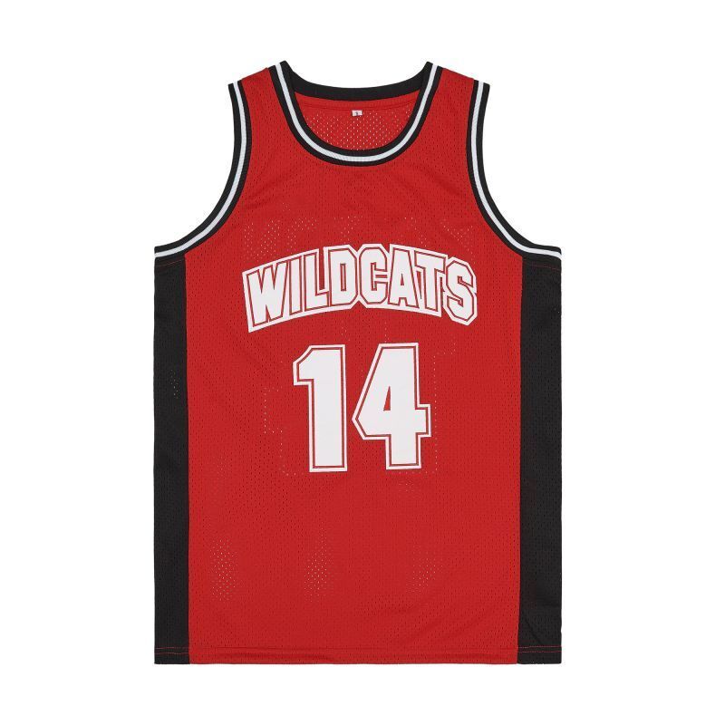 East High School Wildcats #14 Zac Efron Troy Bolton Style 2