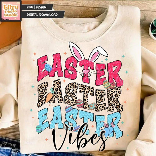 Easter Bunny Coquette Sweatshirt Happy Easter Brushstroke Girls Bunny Ears Jesus Easter Gift T-Shirts, Hoodie