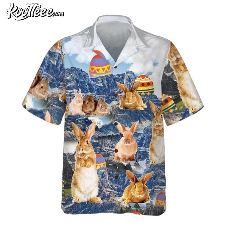 Easter Egg Bunny Rabbit Funny Hawaiian Shirt