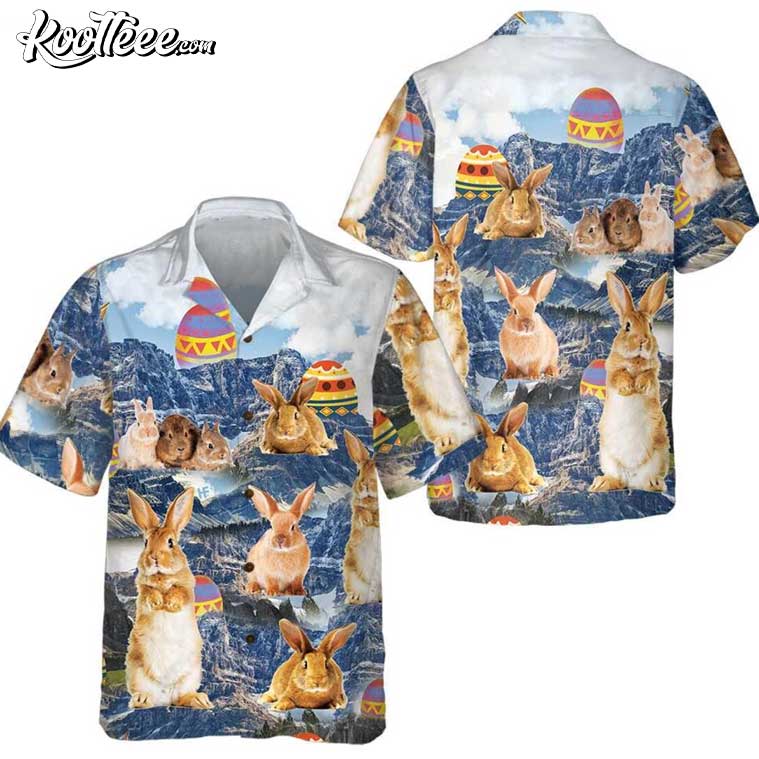 Easter Egg Bunny Rabbit Funny Hawaiian Shirt