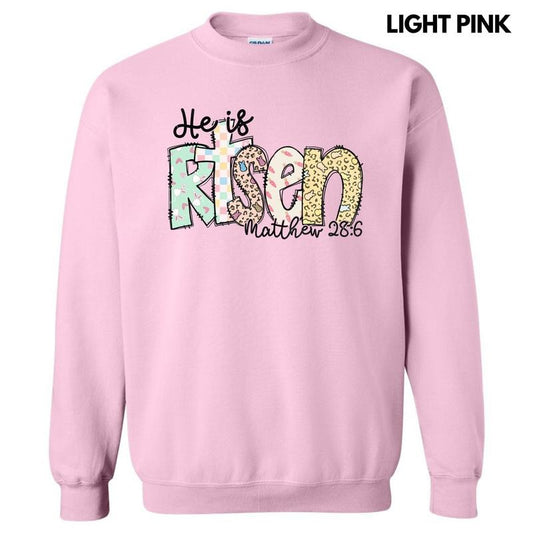 Easter He Is Risen Sweatshirt 'NLB' T-Shirts, Hoodie | InkThreadWorks.com