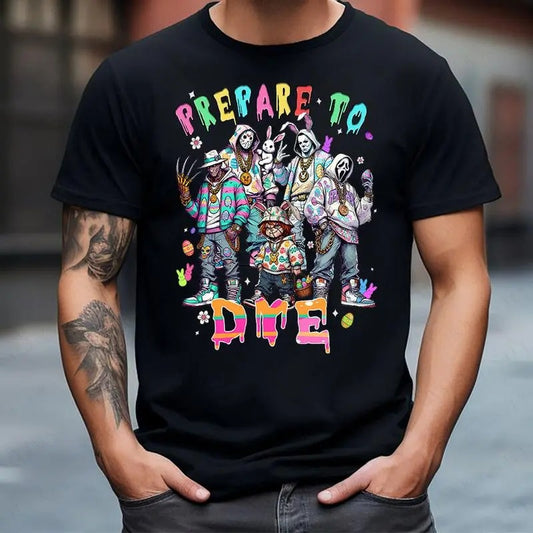 Easter Horror Crew Shirt, Happy Easter Horror Shirt, Trending Graphic Tee Easter, Horror Funny Shirt