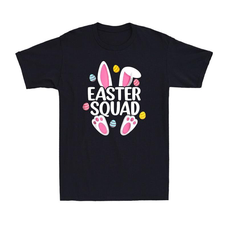 Easter Squad Family Easter Day Funny Bunny Egg T-Shirt, Easter T Shirt S-3Xl Hoodie, Sweatshirt | InkThreadWorks.com
