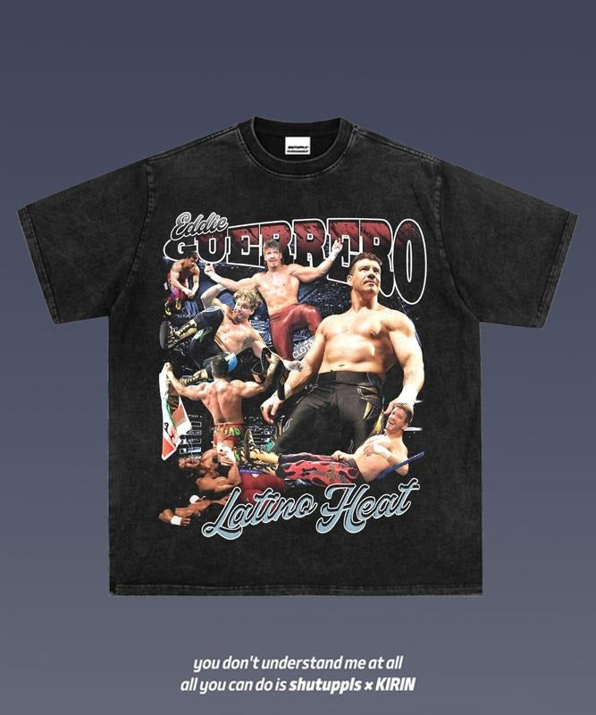 Eddie Guerrero 1.0 VINTAGE TEE | GRAPHIC T-SHIRT SWEATSHIRT HOODIE | GIFT FOR FAN
