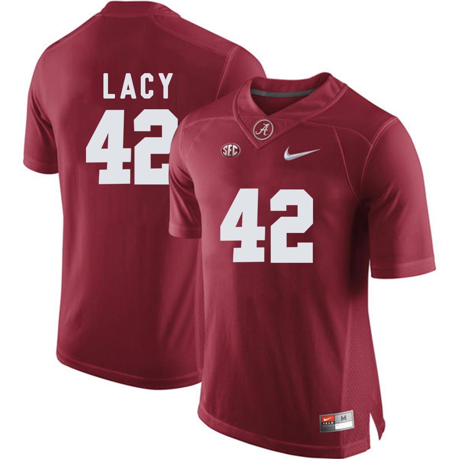 Eddie Lacy 42 Crimson