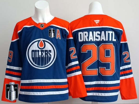 Edmonton Oilers #29 Leon Draisaitl Oilers Champion Edition Style 12