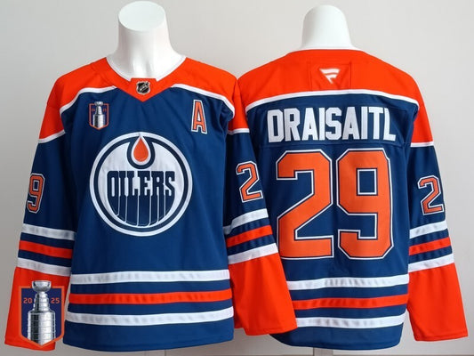 Edmonton Oilers #29 Leon Draisaitl Oilers Champion Edition Style 2
