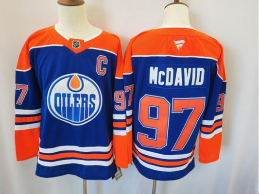 Edmonton Oilers #97 Connor McDavid Oilers Style 2