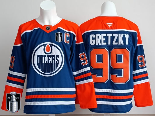Edmonton Oilers #99 Wayne Gretzky Oilers Champion Edition Style 7