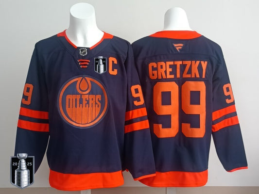 Edmonton Oilers #99 Wayne Gretzky Oilers Champion Edition Style 8