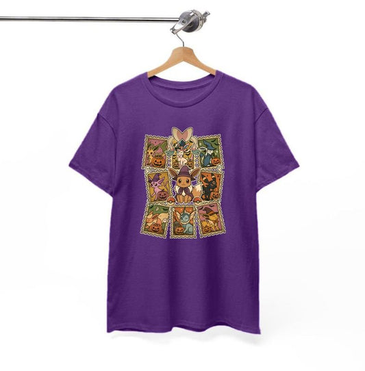 Eevee Halloween T-Shirt Sweatshirt Hoodie, Halloween Eeveelutions Shirt, Spooky Evolutions Halloween Shirt, Eevee &...