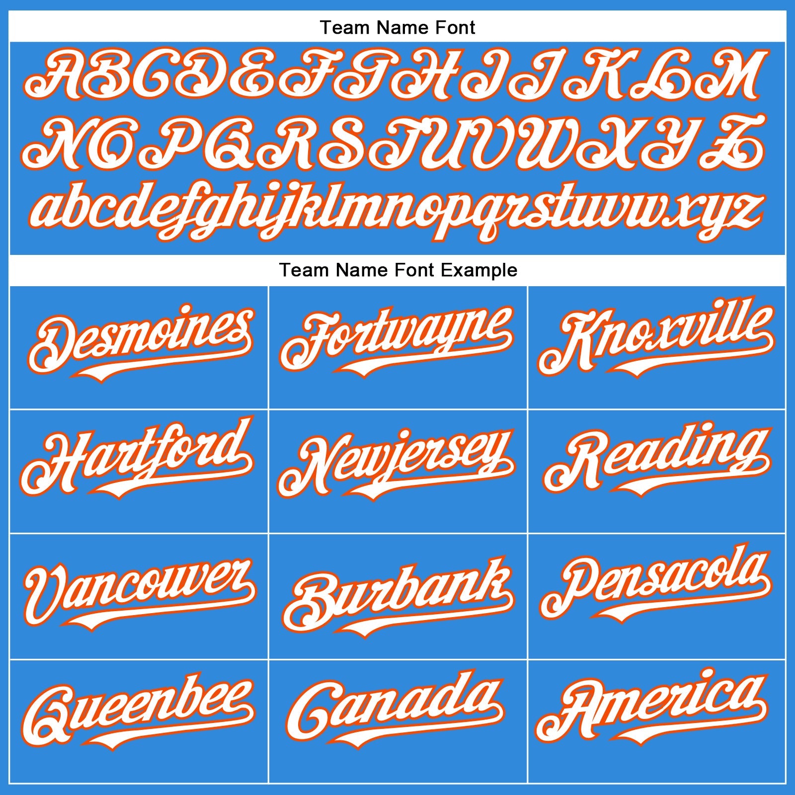 Custom Electric Blue White-Orange Authentic Baseball Jersey