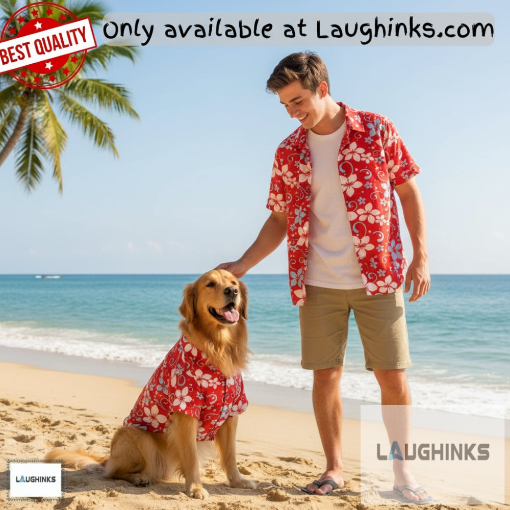 Elf On The Shelf Hawaiian Shirt For Pet And Owner