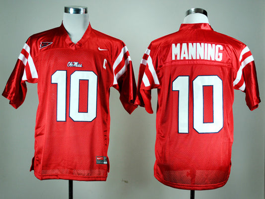 Eli Manning 10 Red Style 1