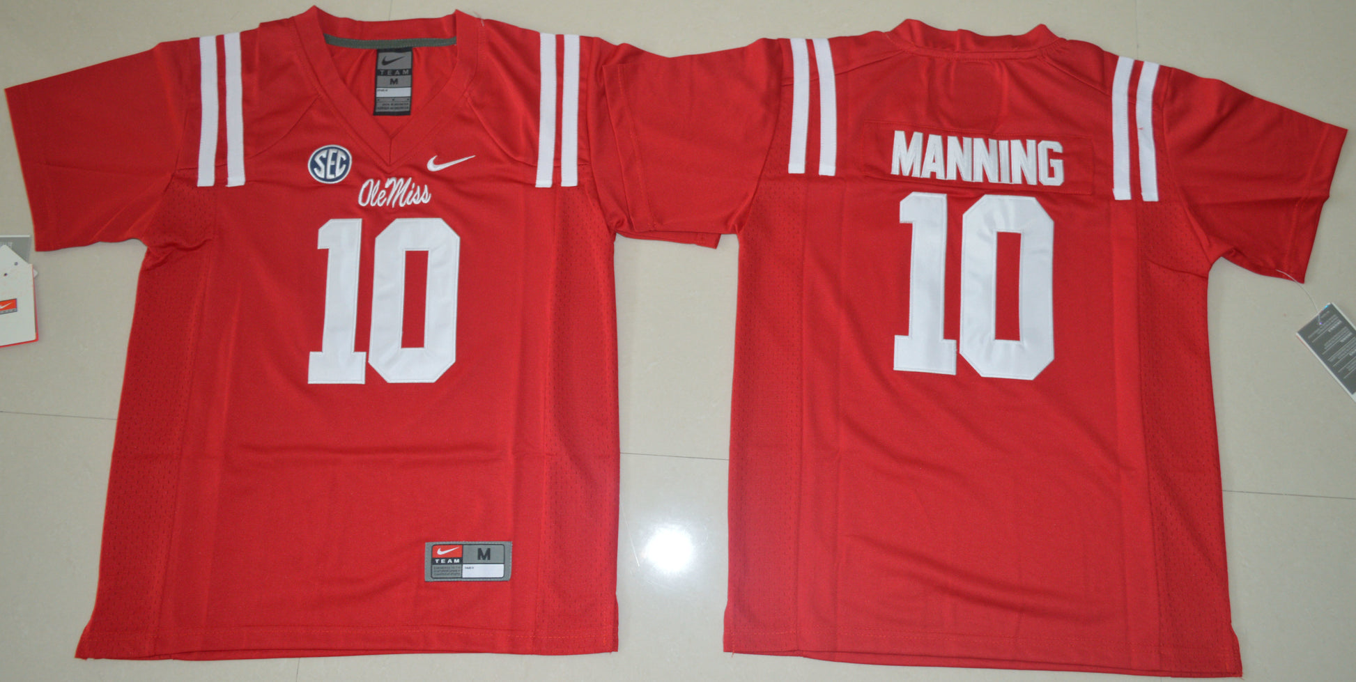 Eli Manning 10 Red Youth