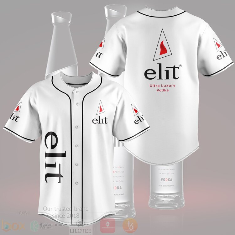 FASHION Elit Ultra Luxury Vodka Baseball Jerseys Botton Shirt