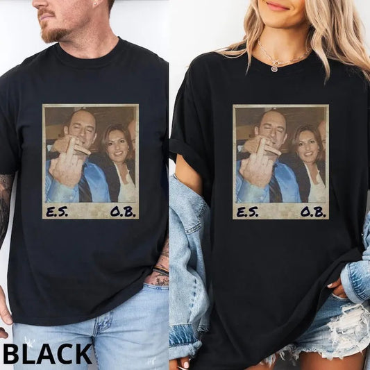 Elliot Stabler And Olivia Benson Shirt, Law And Order Shirt, Elliot And Olivia Law And Order Svu Vintage Shirt, T-shirt,...