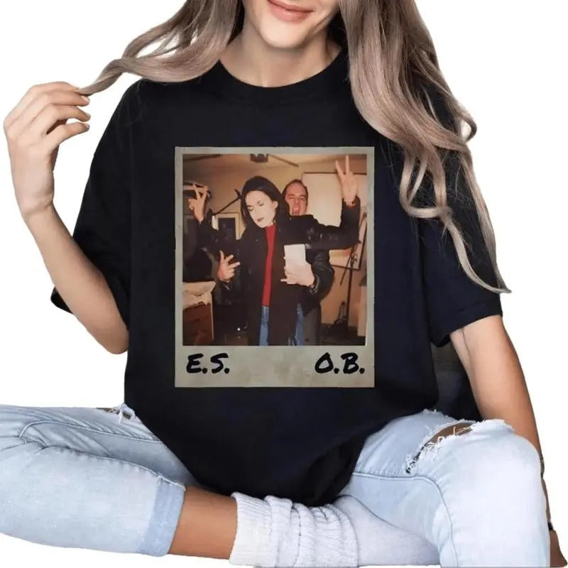 Elliot Stabler And Olivia Benson T-Shirt, Vintage 90S Shirt, Gift For Fan Hoodie, Sweatshirt | InkThreadWorks.com