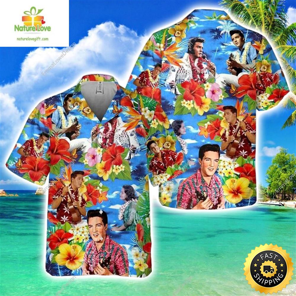 Elvis Presley Hawaiian Shirt 2026 Music Aloha Shirt