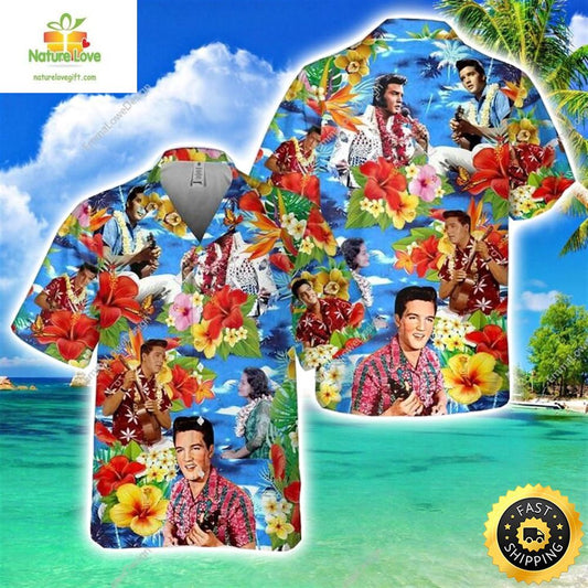 Elvis Presley Hawaiian Shirt 2026 Music Aloha Shirt