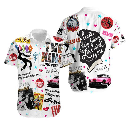 Elvis presley hawaiian shirt gift for family and friend 2708769