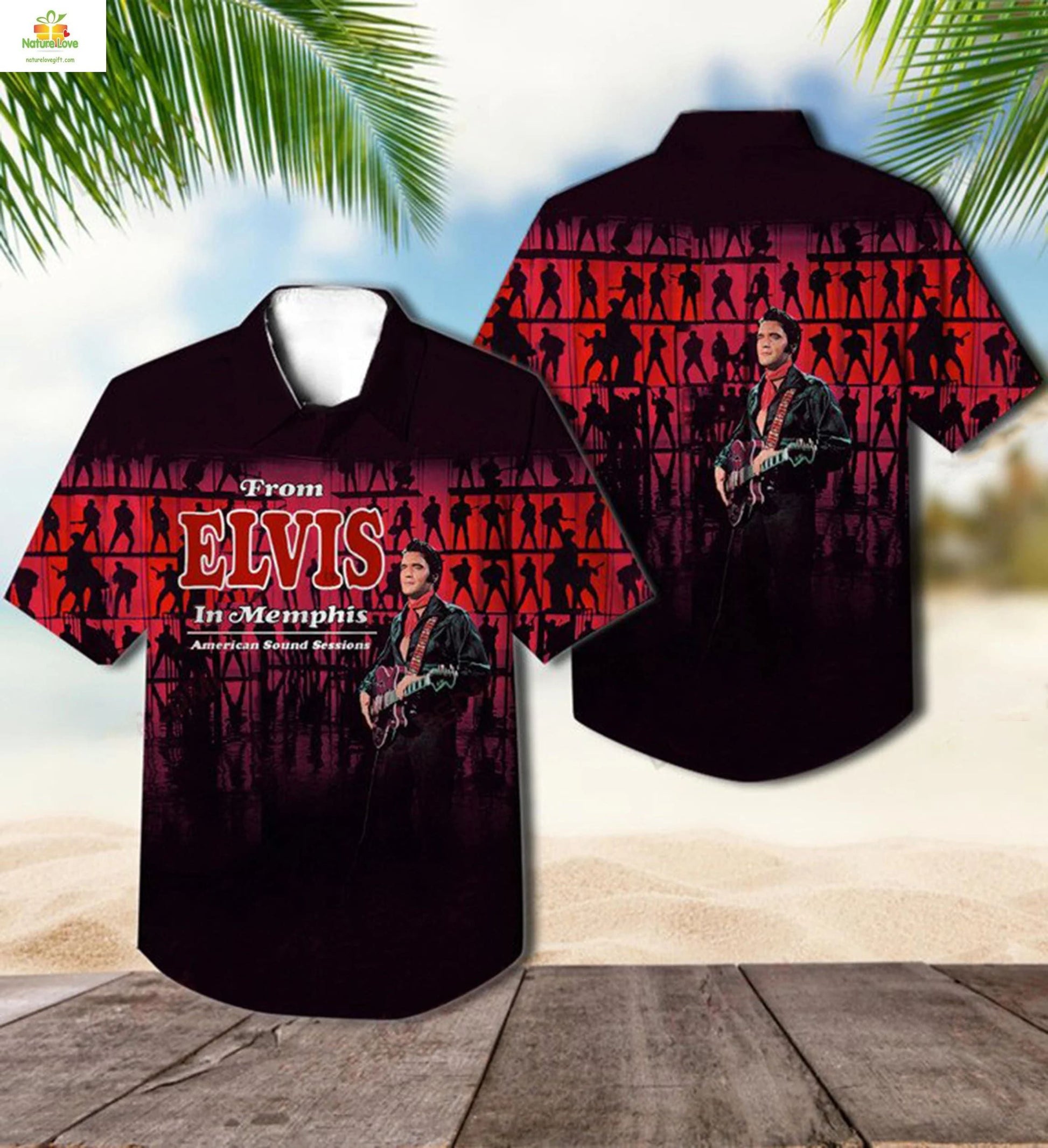 Elvis Presley Hawaiian Shirt Music Aloha Shirt