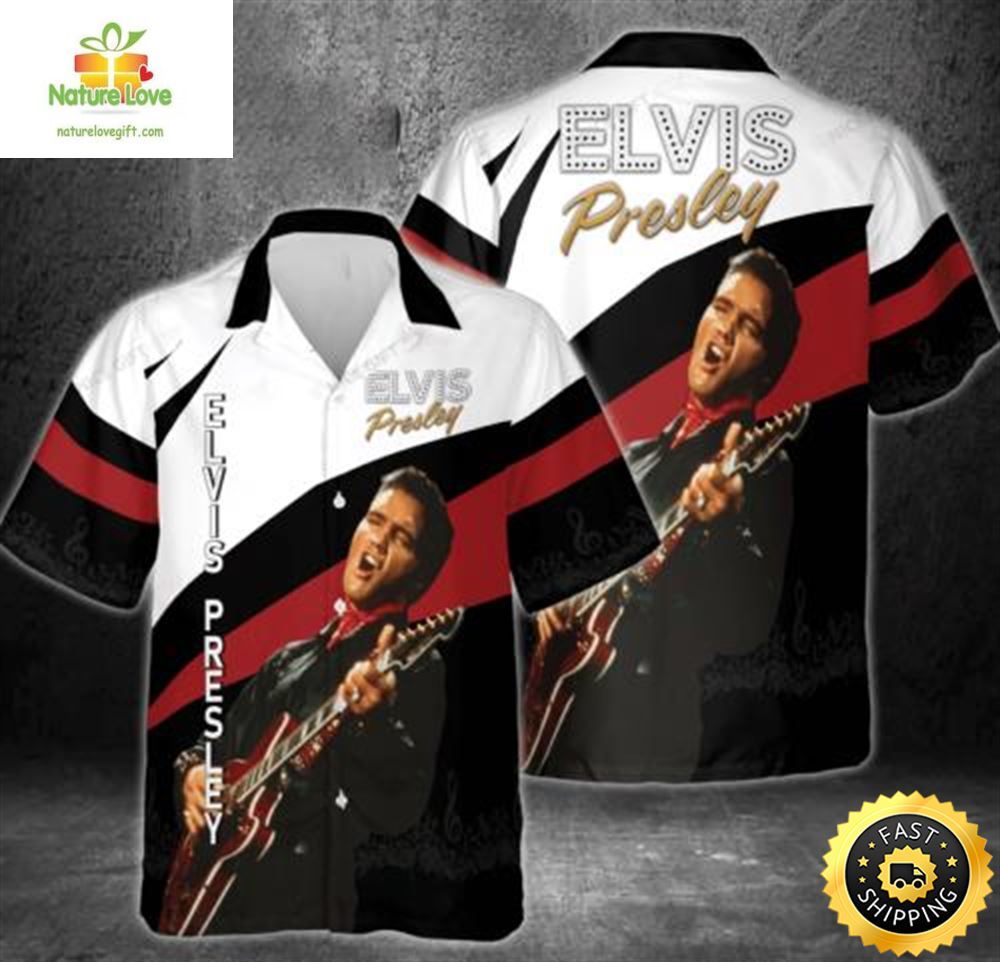 Elvis Presley 2026 Tour Hawaiian Shirt Music Brand