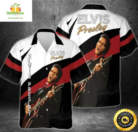 Elvis Presley 2026 Tour Hawaiian Shirt Music Brand