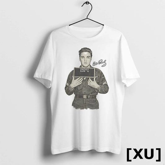 Elvis Presley Signature Mugshot Tshirts Sweater