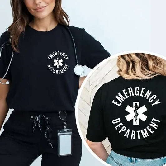 Emergency Department Nurse Shirt, ER Nurse Shirt, Emergency Medicine Nurse Sweatshirt Womenswear Comfortable Fabric Fit...