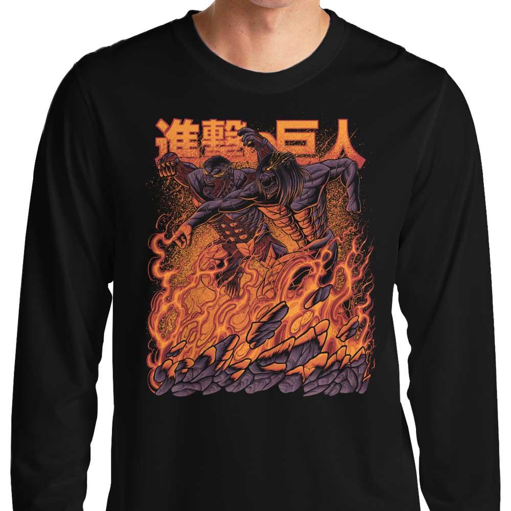 Eren x Reiner - Long Sleeve T-Shirt