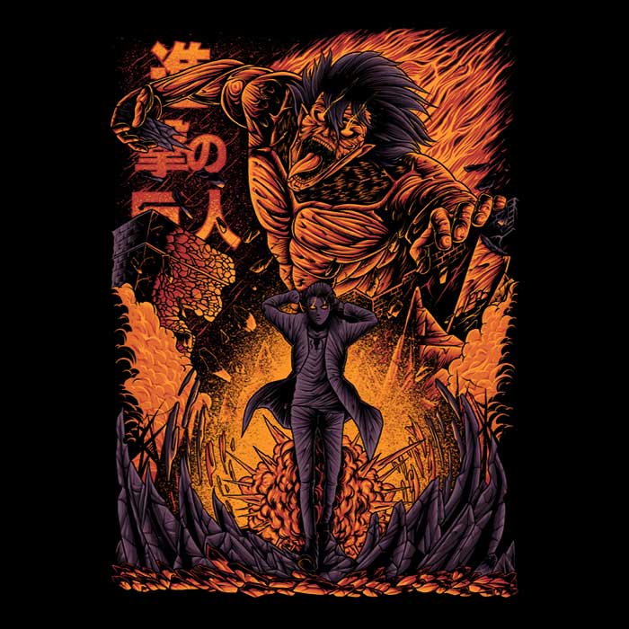 Eren x Titan - Long Sleeve T-Shirt