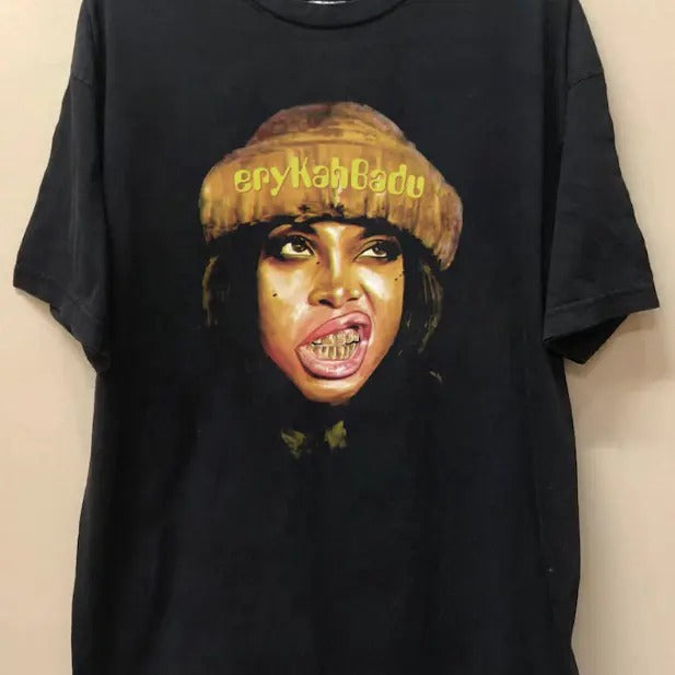 Erykah 90s Music Rock, Gifts for Fans, Graphic tour Shirt,Erykah Badu concert shirt