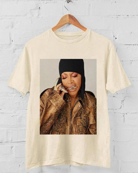 Erykah Badu 2023 Tshirt, Erykah Badu vintage,90s Erykah Badu Music t-shirt Gift, Women Unisex T-shirt