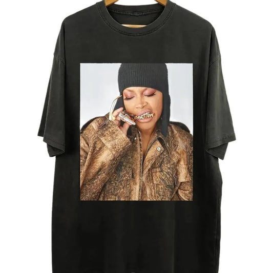 Erykah Badu 2024 Tshirt, 90s Erykah music T-shirt Gift for Men, Women Unisex T shirt Cotton Fabric