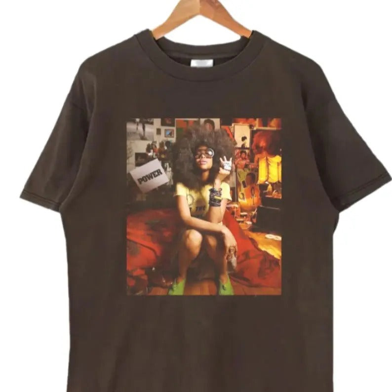 Erykah Badu Graphic Shirt, Erykah Unisex Tour Shirt, Badu Music Rock Shirt, Classic Top, Gift For Fans