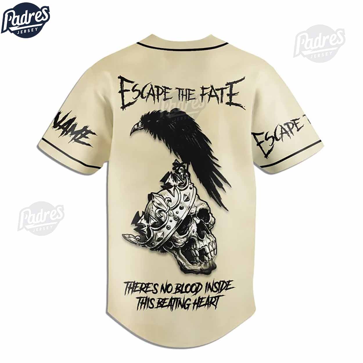 Escape The Fate Rock Band Music Baseball Jersey - Padres Jersey Oasis: Elevate Your Baseball Style Game