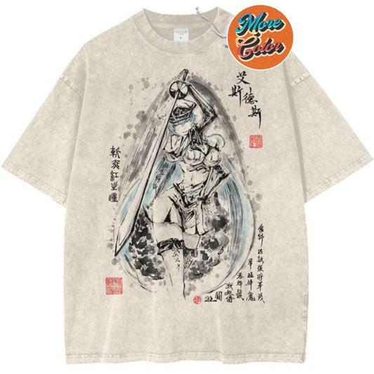 Esdeath Shirt, Akame Ga Kill Anime Shirt, Vintage Tee Shirts, Cotton Unisex T-shirt, Crew Neck, Size S- 3XL, Menswear Top, Womenswear Top Underwear Streetwear
