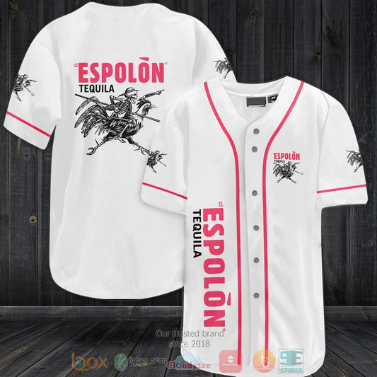 Espolon Tequila white Baseball shirt