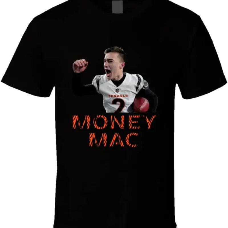 Evan McPherson Money Mac Cincinnati Football Fan T Shirt