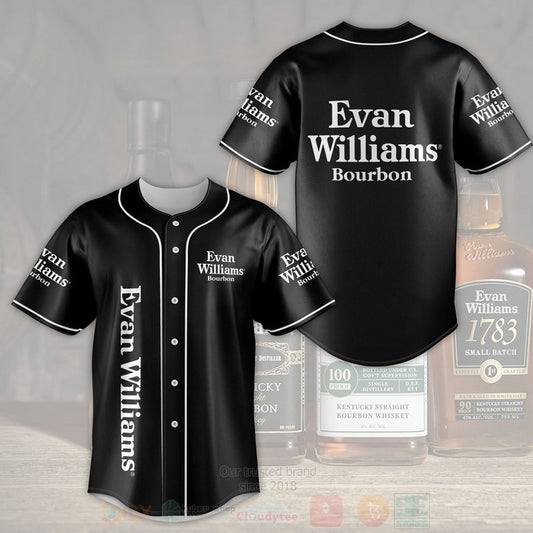 FASHION Evan Williams Baseball Jerseys Botton Shirt