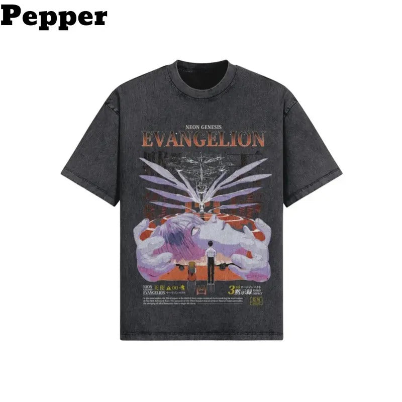 Evangelio T-Shirt,  Evangelio shirt, Evangelio  merch, Evangelio Graphic tee, anime shirt,  Vintage graphic tee, gift for fan top menswear