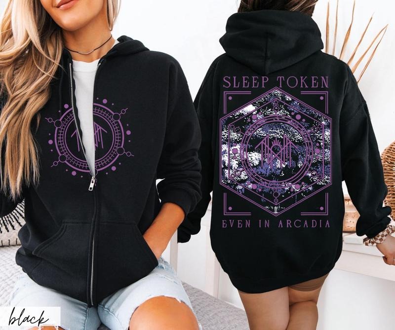 Even In Arcadia Sleep Token Unisex ZIP Hoodie, Gift for fans Womenswear T-Shirts, Sweatshirt | InkThreadWorks.com