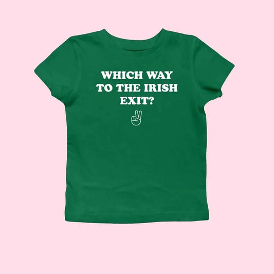 Everybody in the Pub, Gettin Tipsy, St Patrick's Day Baby Tee For Women, St Pattys, St Paddy, Shirt, Lets Get Lucked Up Baby Tee