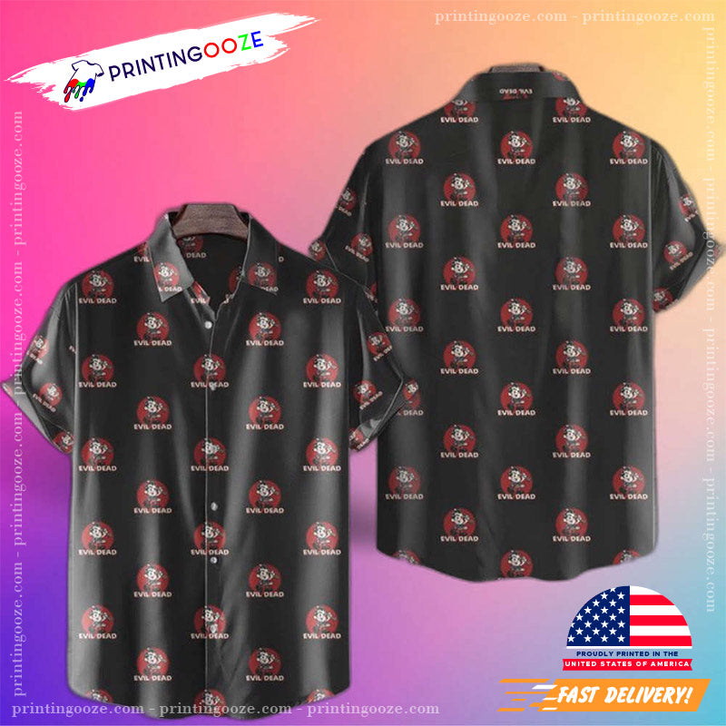 Evil Dead Horror Movie Hawaiian Shirt