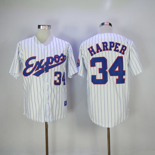 Expos 34 White Retro