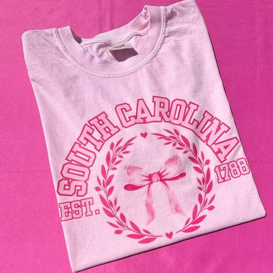 (Extended) Coquette STATES Blossom Comfort Colors T-Shirt