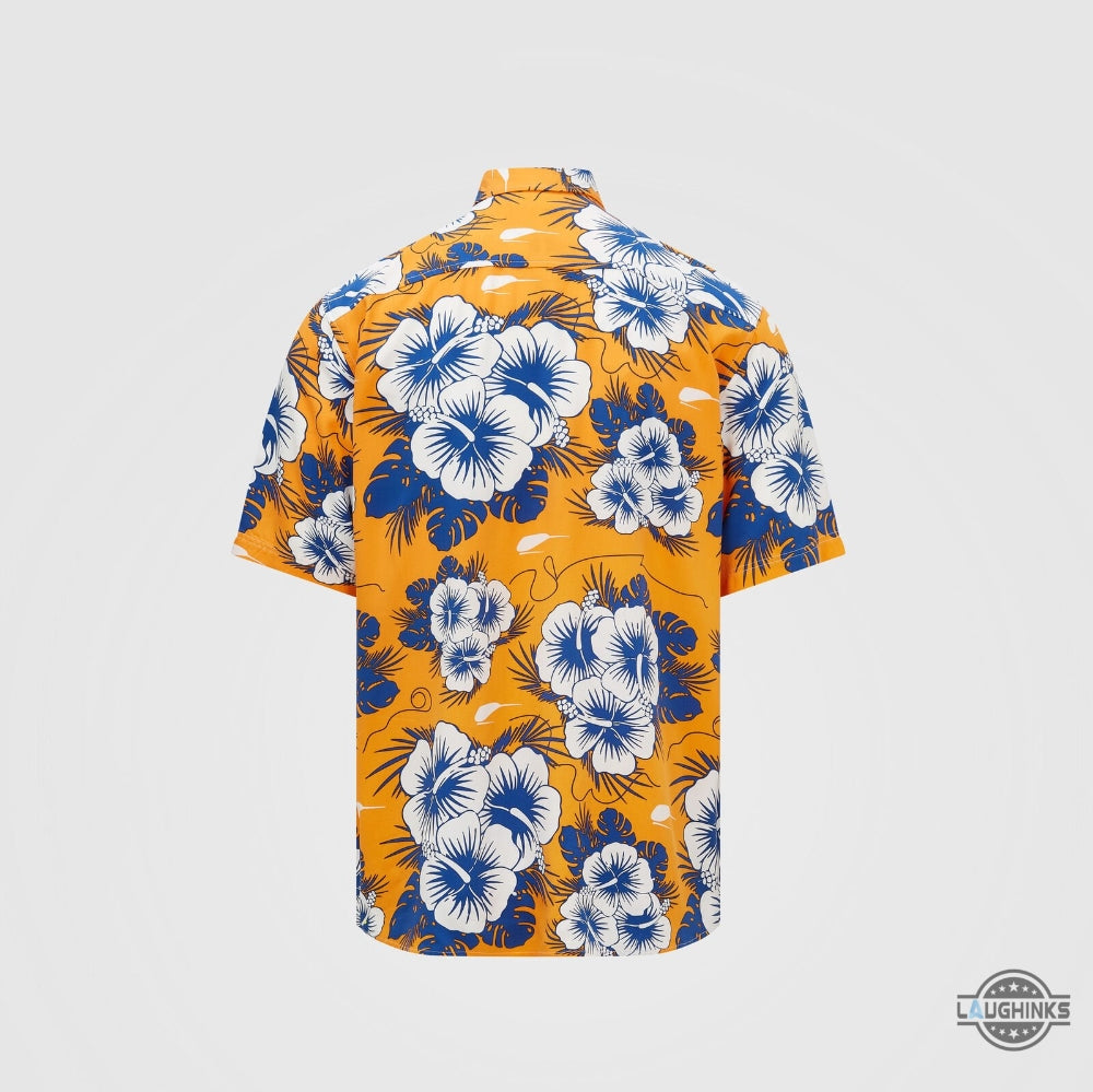 F1 Mclaren Tropical Hawaiian Shirt And Shorts Replica 2024 SALE