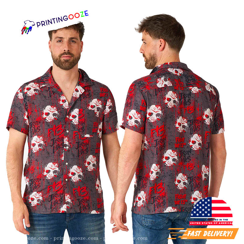 F13 Friday The 13th Movie Fan Hawaiian Shirt